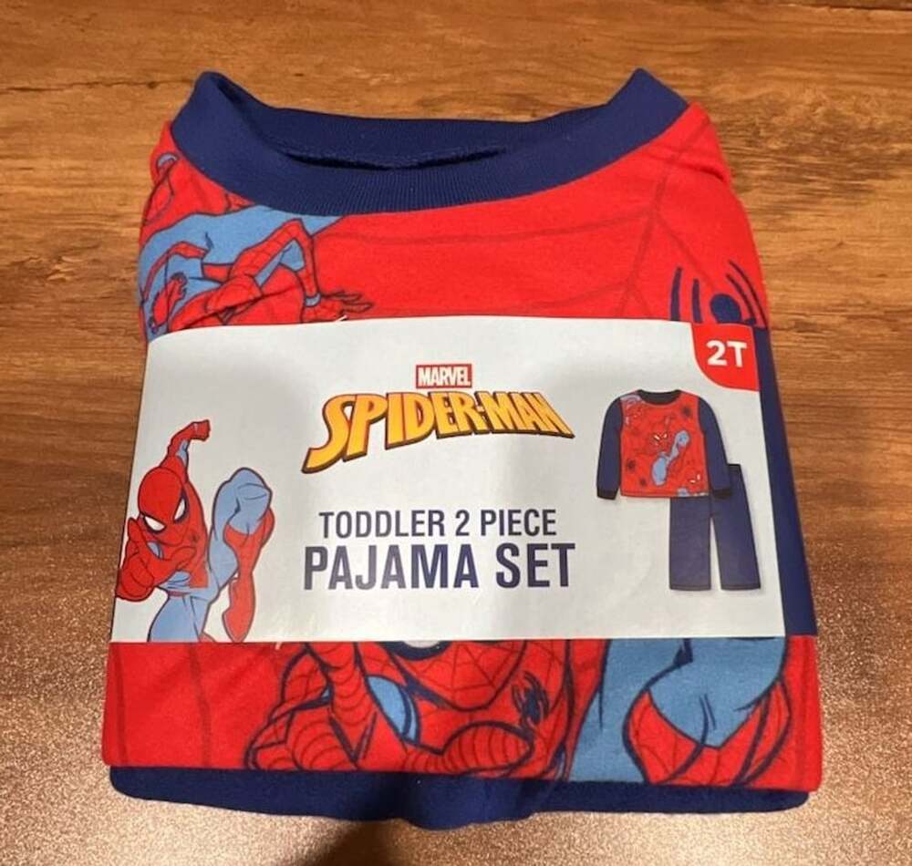 Marvel Spider-Man Toddler 2 Piece Pajama Set Size 2T